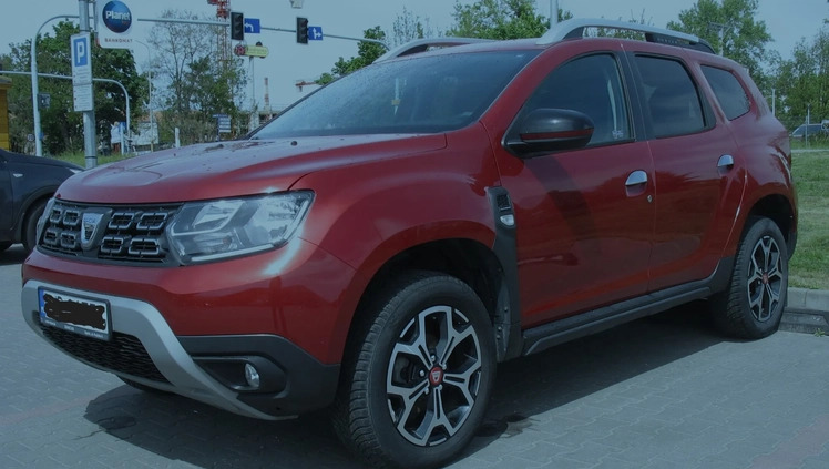 Dacia Duster cena 67000 przebieg: 56500, rok produkcji 2019 z Siechnice małe 67